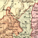 Vintage Map of China & Japan 1871