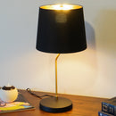 Desk Lamp For Bedside And Table Use - Black by HouseOfZazla