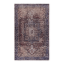 Maval Burgundy Washable Area Rug 3' x 5'