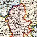 Vintage Map of England & Wales 1832