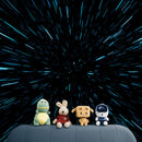 Lightspeed Through Hyperspace Wall Mural. Peel and Sticker Wallpaper.