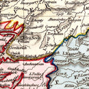 Vintage Map of Scotland 1832