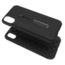Finger Strap Phone Case for iPhone X Drop-protection Finger Ring Rugged Phone Case with Kickstand Dual Layer Case