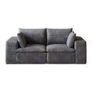 71" Cloud Sofa in Corduroy Fabric