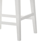 Sasha - 17" Counter Height Stool With Upholstered Seat by HouseOfZazla