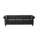 Chesterfield Style 3 Seater Sofa With Deep Button Tufting by HouseOfZazla