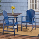 Outdoor Weather Resistant Acacia Wood Adirondack Dining Chairs (Set of 2) by HouseOfZazla