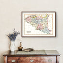 Vintage Map of Belgium 1832