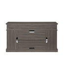 58" TV Stand with Glass Door Cabinets for TVs up to 65"