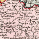 Vintage Map of Prussia 1832