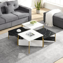 Modern Nesting Coffee Tables Set of 4