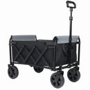 Collapsible Wagon with Wheels - 3 in 1 Lightweight Utility Camping Wagon