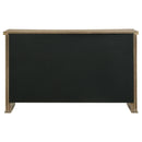 Dreydon - 3 Door Sideboard Server - Light Brown by HouseOfZazla