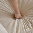 Walker Edison | Chenille Ottomans Footrest to Combine with Matching Sofa