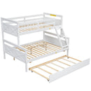 Bunk Bed With Ladder And Safety Guardrail by HouseOfZazla
