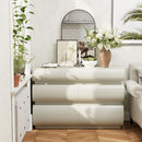 Minimalist Modern 6 Drawer Dresser, Handle Free Design With Wide Storage by Unique Piece Furniture