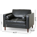 Sophisticated Club Chair With Relaxing Comfort by HouseOfZazla