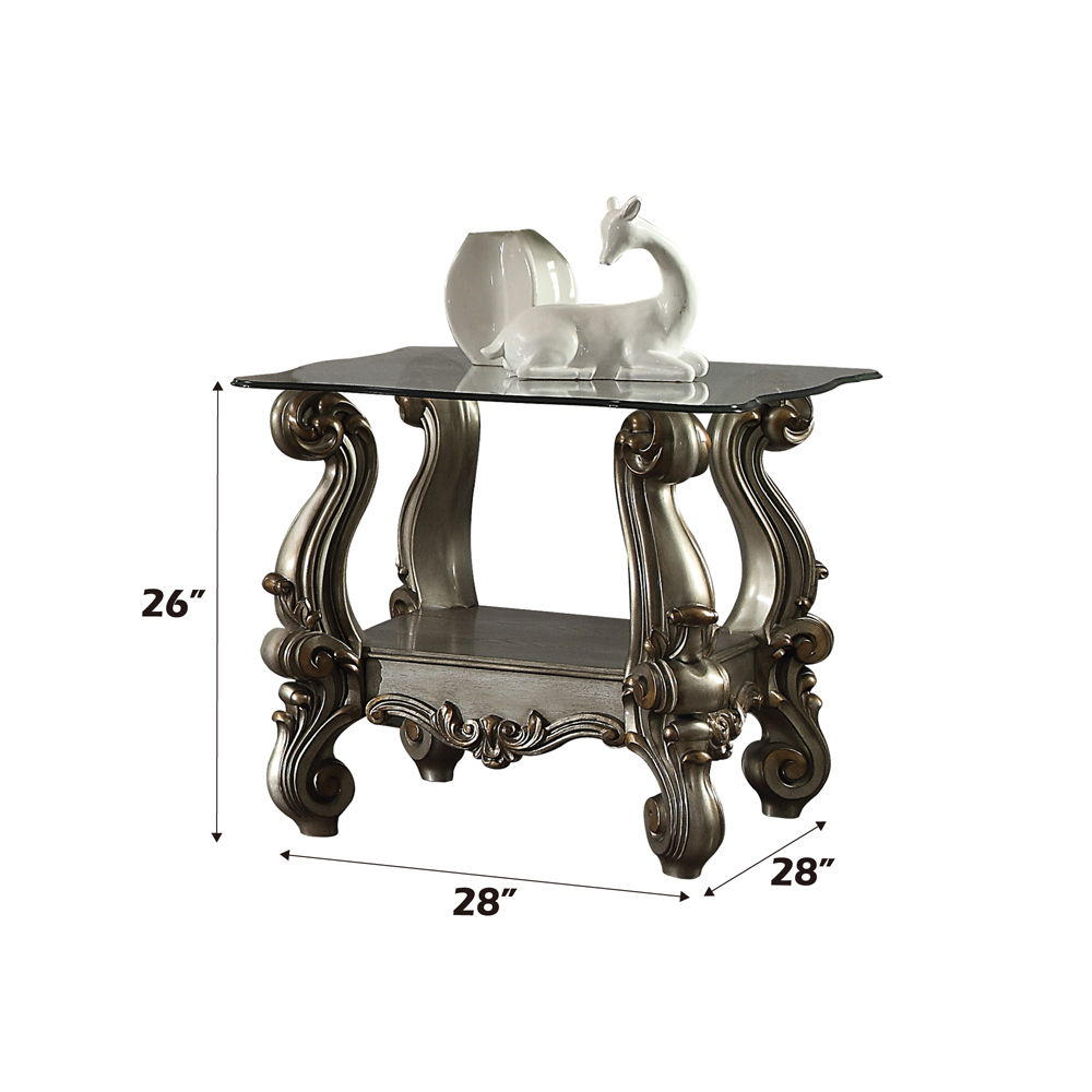 Versailles - Square End Table, photo 3 of 4