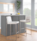 Fuji - Contemporary And Modern Elegance High Back Barstool