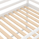 Low Bunk Bed With House Shaped Frame And Ladder by Unique Piece Furniture
