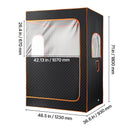 Upgraded Portable Steam Sauna for Home, 2 Person Spa Tent