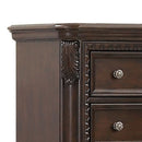 Traditional 5 Drawer Chest - Mahogany by HouseOfZazla