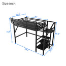 Loft Bed With Stairs And Storage