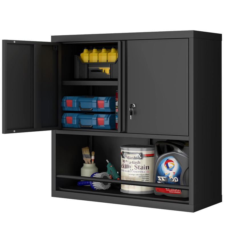 Metal Adjustable 2 Doors Storage Cabinet, photo 3 of 10