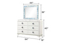Laguna Modern Style 5 Piece King Upholstered Bedroom Set