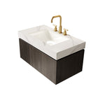36" MURI Carrara Bathroom Vanity