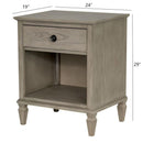 Victoria - Nightstand With Open Storage