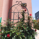 Metal Garden Trellis 4 Pack Rustproof Climbing Plant Supports by HouseOfZazla