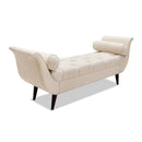 Alma - Tufted Flared Arm Entryway Bench by Unique Piece Furniture
