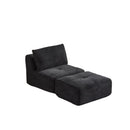 Single Chaise Longue With Movable Ottoman For Living Room by HouseOfZazla