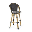 Outdoor Rattan And Aluminum French Barstools (Set of 2) by HouseOfZazla