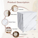 4 In 1 Folding Sewing Table With Lockable Wheels, Multi Functional Craft Station - White by HouseOfZazla