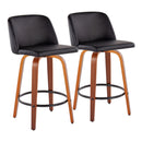 Toriano - Mid Century Modern, Counter Stool (Set of 2) by Unique Piece Furniture