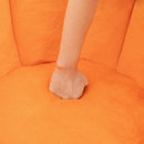 Giant Bean Bag Chair, Oversized Bean Bag Couch for Adults and Kids, Faux Fur Shell-Shaped Large Bean Bag Chair with Filler, Stuffed Big Accent Sofa Chair Floor Sofa for Gaming, Reading