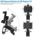 Car Dashboard Phone Bracket Stand Car Phone Holder Non-slip 360¡Rotation Dashboard Phone Clamp Suitable For 3-7in Cell Phone