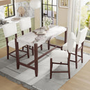Counter Height Bar Table For Kitchen by HouseOfZazla