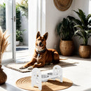 Adjustable Pet Bowl Travel Ready HDPE Durable Poly Lumber Recycled by HouseOfZazla
