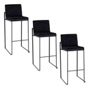 Fuji - Contemporary High Back Barstool Elegant Design by HouseOfZazla