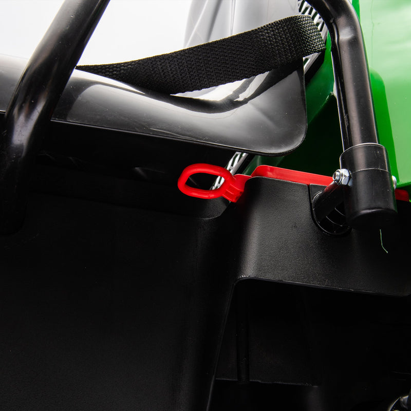 24V 2-Seater UTV-XXL Ride On Truck with Dump Bed for kid,Ride On 4WD UTV with 6 Wheels,Foam Tires, Suitable for Off-Roading,remote control,Three-Point Safety Harness