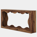 63" Console Table, Farmhouse Entryway Table Couch Table Behind Sofa