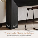 63" Console Table, Wooden Sofa Table Hallway Foyer Table