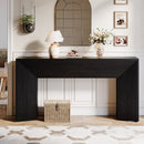 63" Console Table, Wooden Sofa Table Hallway Foyer Table