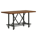 62.99" Bar Table, Farmhouse Pub Bar Counter Height Table(without Footrest)