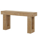 Wooden Sofa Table, 63-Inch Modern Console Table For Living Room