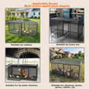 63-Inch Heavy-Duty Large Metal Chicken Coop Cage (SAK13568)