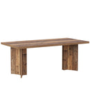 Vintage Executive Desk, 63" Farmhouse Computer Desk Conference Table
